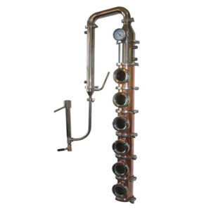 Copper 4 Inch Diameter Mile Hi Flute - 6 Sections