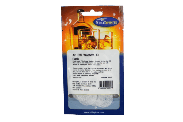 Replacement Washers for AirStill or Mr. Distiller Carbon Collection Unit