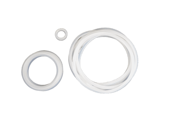Gasket Set for Mile Hi Flute 4" Diameter 6 Sections or 4 Sections and 2" Diameter Condenser