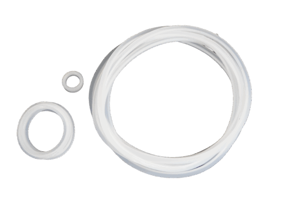 Gasket Set for Mile Hi Flute 6" Diameter 6 Sections or 4 Sections and 2" Diameter Condenser