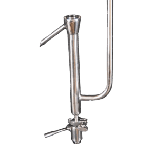 Mile Hi Flute Parrot. Includes 3/4 Clamp, Gasket, and Ball Valve.