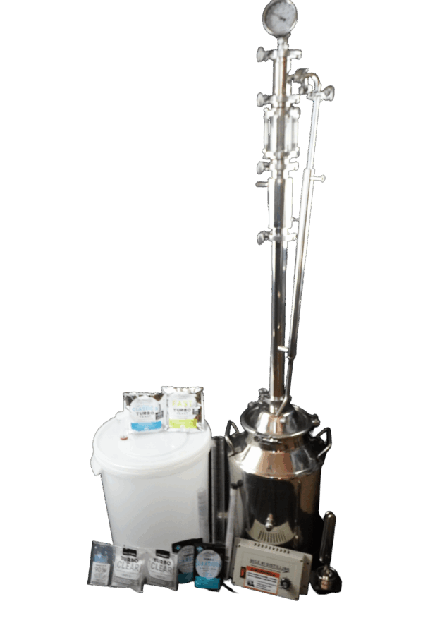 8 Gallon with 2 Inch Stainless Dual Purpose Pro Still Kit