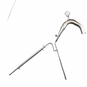 3 Inch Stainless Thumper Assembly for 8 Gallon to 16 Gallon Thumper Connection
