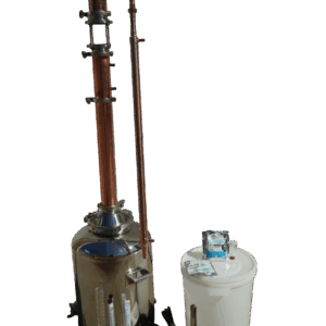 16 Gallon with 3 inch Copper Torpedo Pro Still Kit