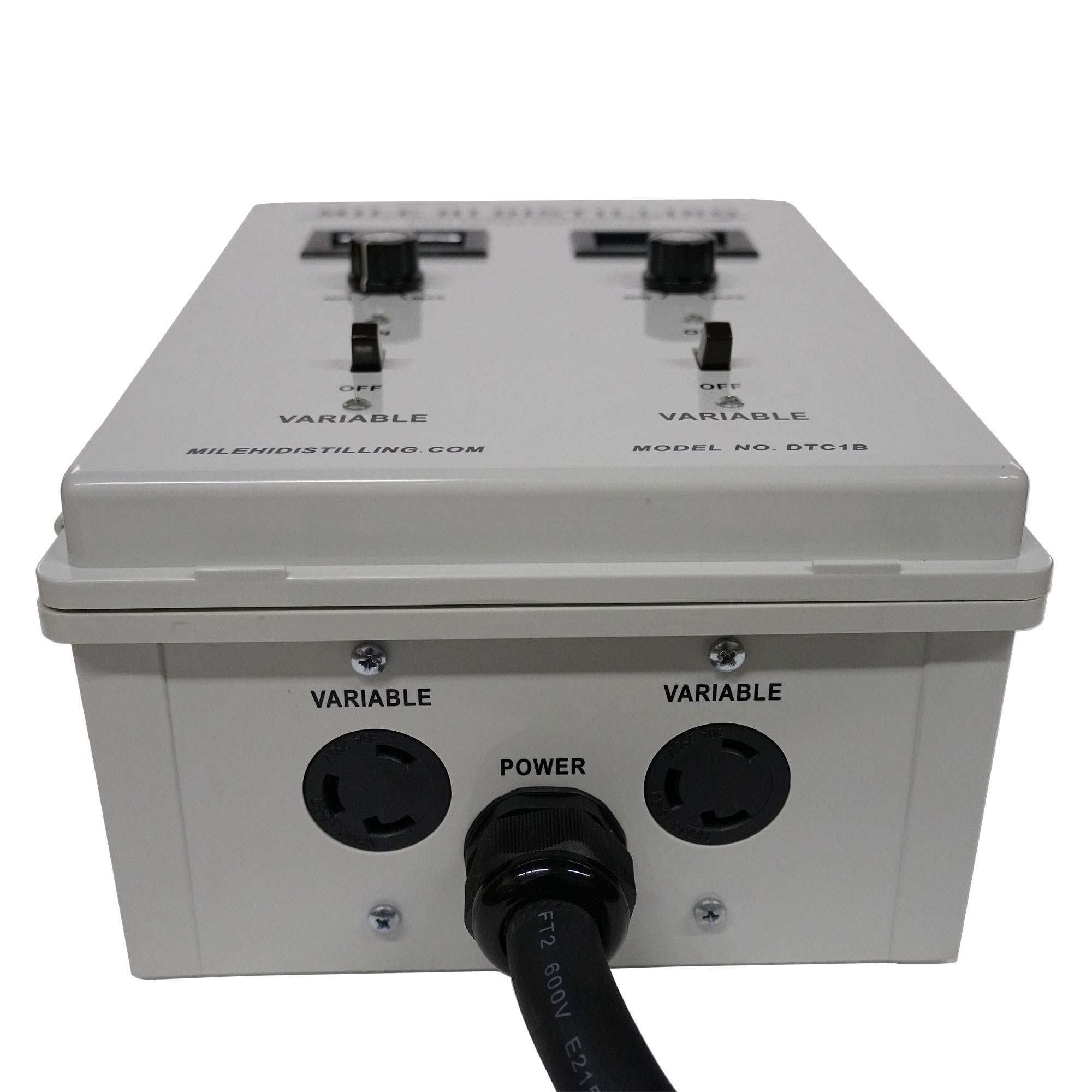 220V Dual Variable Element Temperature Controller - Image 2