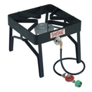 Heavy Duty Outdoor Propane Patio Stove SQ14 for a Keg or a Milk Can Boiler