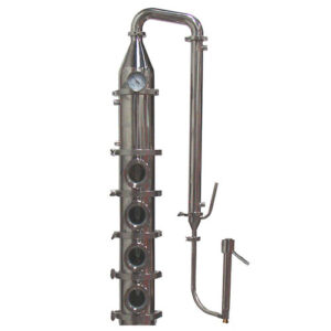Stainless 6 Inch Diameter Mile Hi Flute 6 Sections