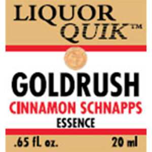 Goldrush Cinnamon Schnapps Essence - Liquor Quik (20ml)
